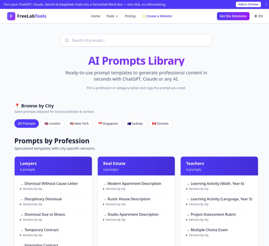 Biblioteca de +100 prompts